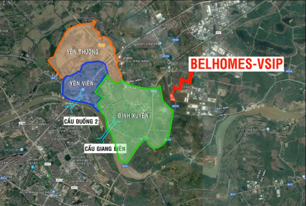 ハイフォン市のBELHOMES住宅概要